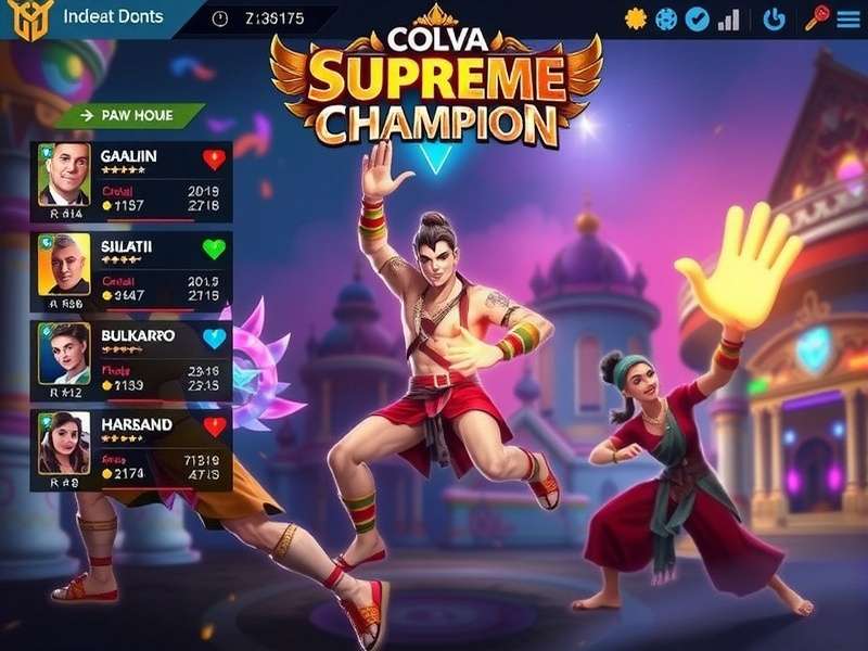 Colva Supreme Champion Indian festival event showcasing special characters and rewards